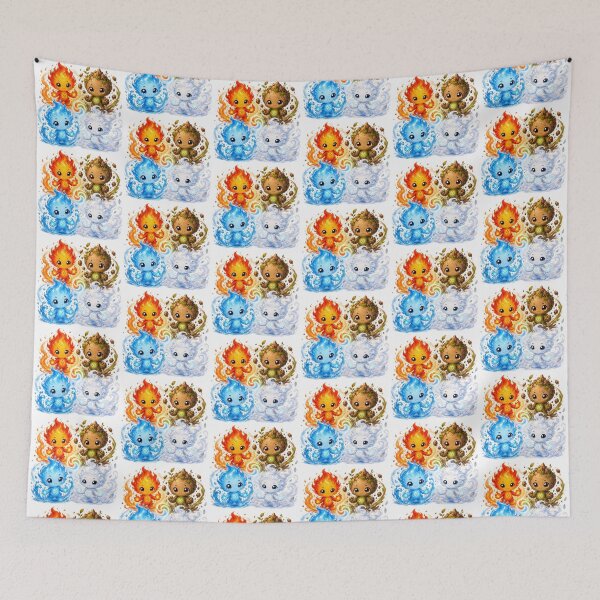 Item preview, The 4 Kawaii Elements designed and sold by Lolilas.