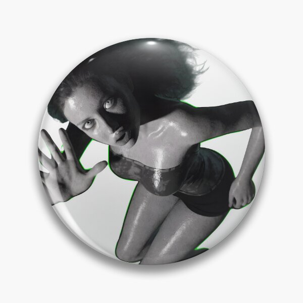 Item preview, Woman with wet appearance kneeling as transparent object designed and sold by Creative88Art.