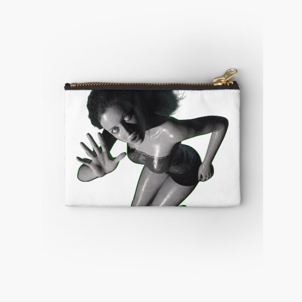 Item preview, Woman with wet appearance kneeling as transparent object designed and sold by Creative88Art.