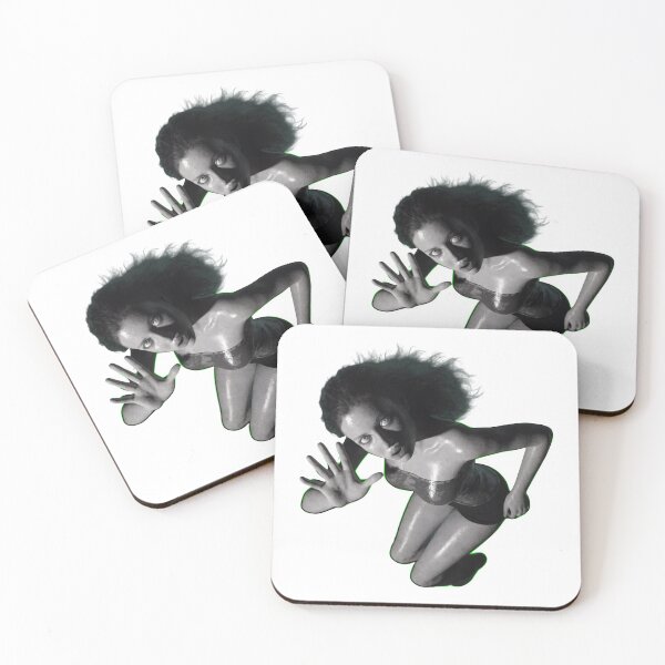 Item preview, Woman with wet appearance kneeling as transparent object designed and sold by Creative88Art.