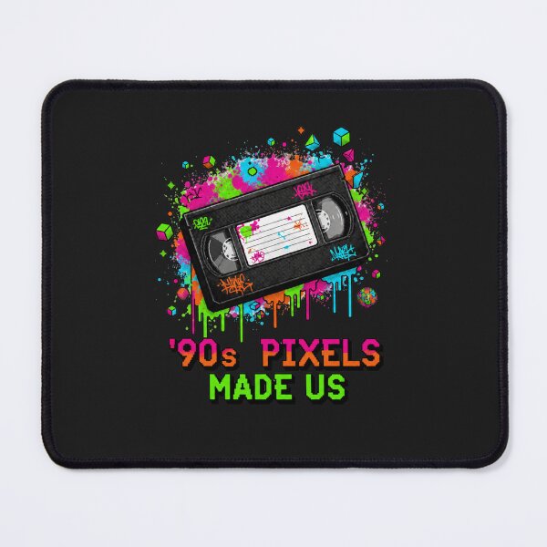 Item preview, 90s Pixels Made Us Retro VHS Nostalgia Design designed and sold by PixelBlob.