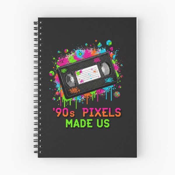 Item preview, 90s Pixels Made Us Retro VHS Nostalgia Design designed and sold by PixelBlob.