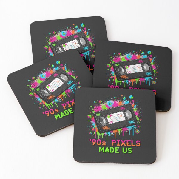 Item preview, 90s Pixels Made Us Retro VHS Nostalgia Design designed and sold by PixelBlob.