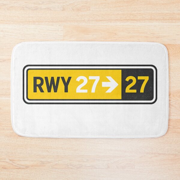 Item preview, An airport runway-sign design for pilots who love authentic taxiway and airfield signage designed and sold by EMaviation_.
