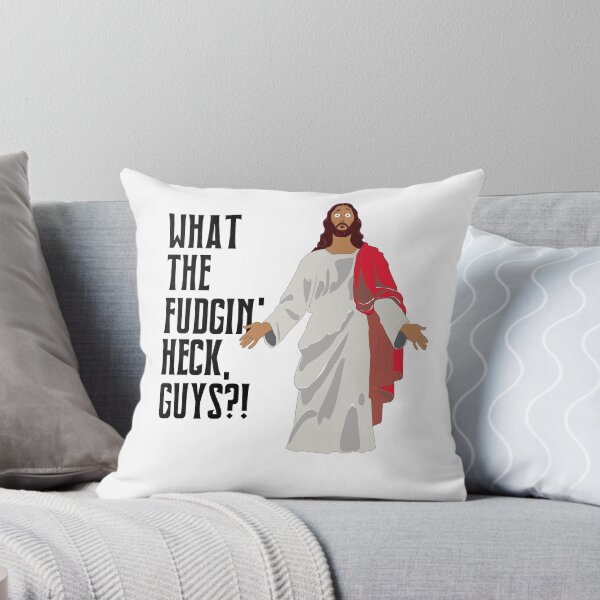 Item preview, What the Fudgin' Heck Guys Jesus Design designed and sold by All in Good Fun.