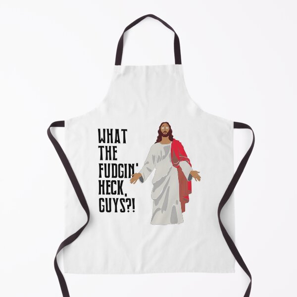 Item preview, What the Fudgin' Heck Guys Jesus Design designed and sold by All in Good Fun.