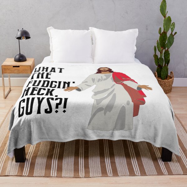 Item preview, What the Fudgin' Heck Guys Jesus Design designed and sold by All in Good Fun.
