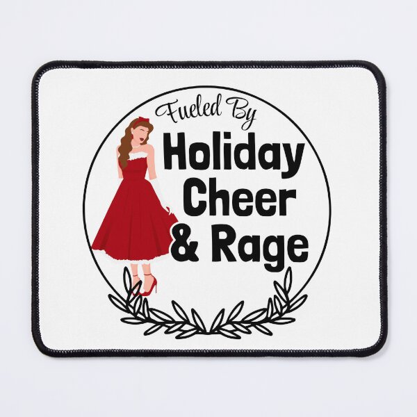 Item preview, Holiday Cheer and Rage designed and sold by Nope Cat Studio.