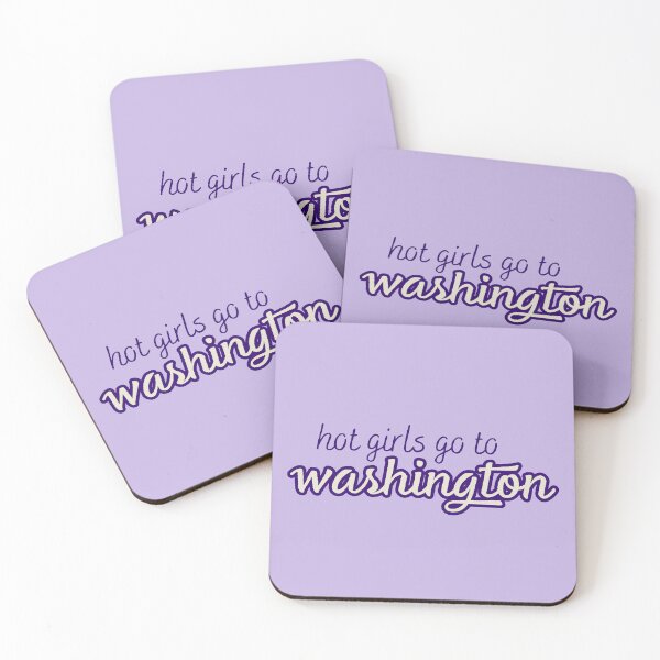 Item preview, Hot Girls Go To Washington Purple text  designed and sold by titanic415.