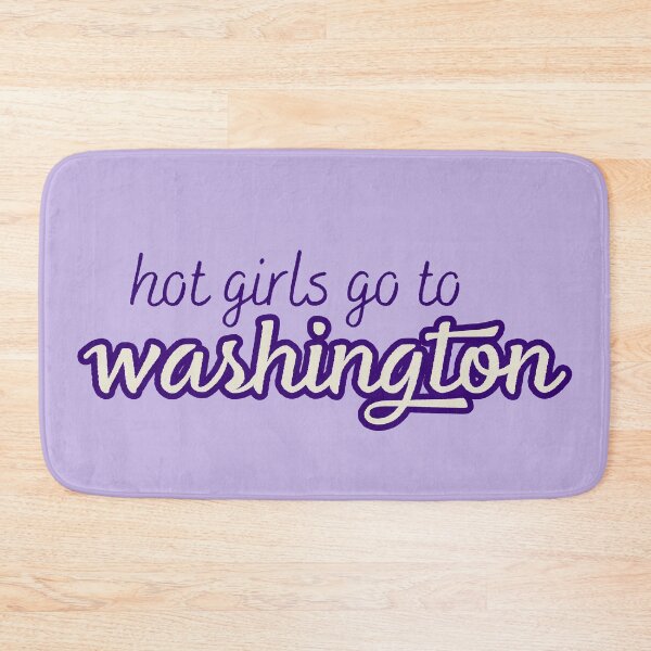 Item preview, Hot Girls Go To Washington Purple text  designed and sold by titanic415.