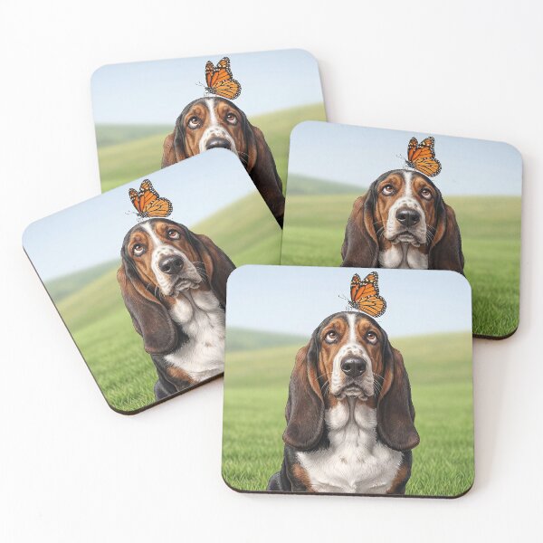 Item preview, Dog & Butterfly designed and sold by Nomadic Spirit Studios.