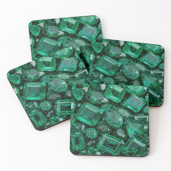 Item preview, Photorealistic Emerald Gem Texture Pattern designed and sold by GSizzle1.