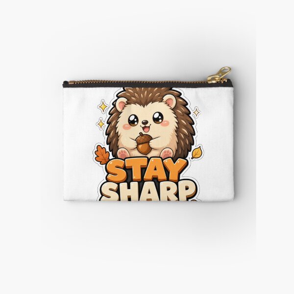 Item preview, Stay Sharp Cute Kawaii Hedgehog with Acorn Autumn designed and sold by BoosterShop.