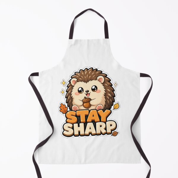 Item preview, Stay Sharp Cute Kawaii Hedgehog with Acorn Autumn designed and sold by BoosterShop.