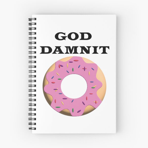 Item preview, God Damn It Donut designed and sold by All in Good Fun.