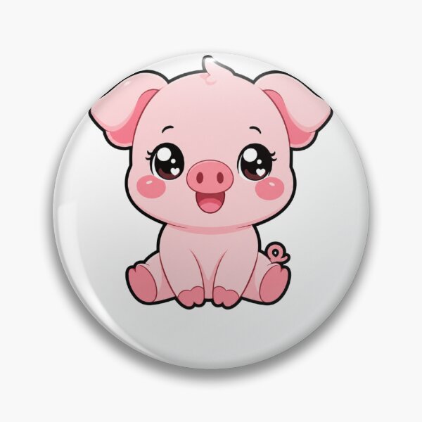 Item preview, Este cerdito lindo kawaii con frase designed and sold by BoosterShop.