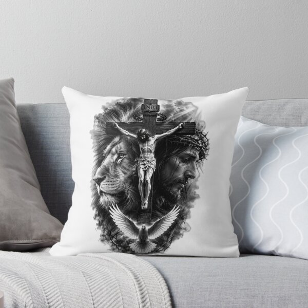 Item preview, Lion of Judah Jesus Christ Cross designed and sold by Unica_designs.