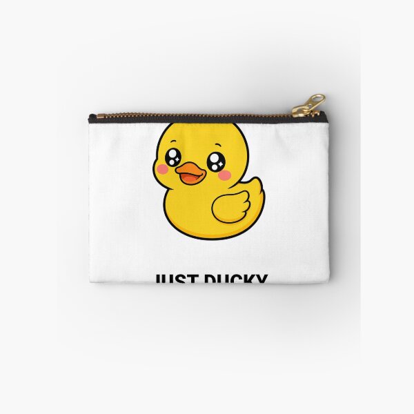 Item preview, Just Ducky Cute Kawaii Duckling with Saying designed and sold by BoosterShop.