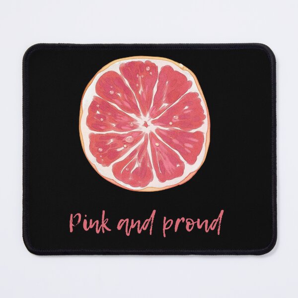 Item preview, Pink and Proud – Watercolor Grapefruit Slice Citrus Illustration designed and sold by SDKENERGY.