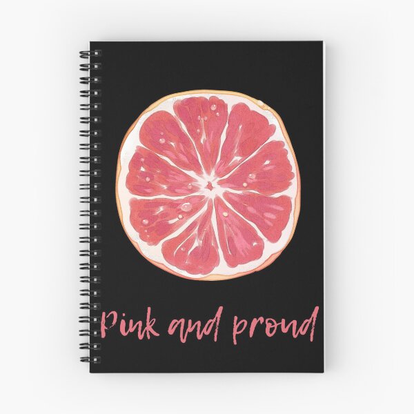 Item preview, Pink and Proud – Watercolor Grapefruit Slice Citrus Illustration designed and sold by SDKENERGY.