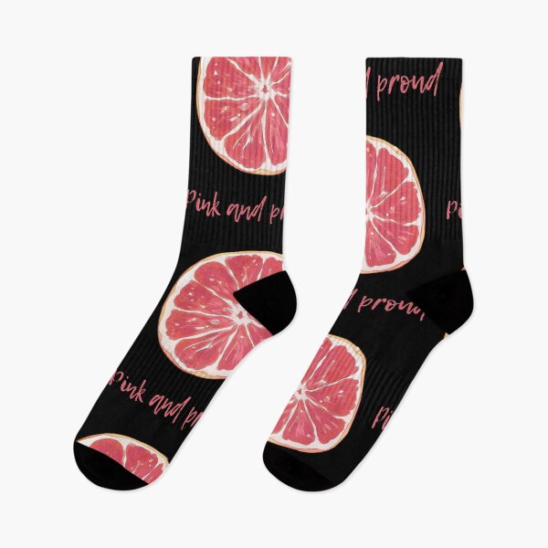 Item preview, Pink and Proud – Watercolor Grapefruit Slice Citrus Illustration designed and sold by SDKENERGY.