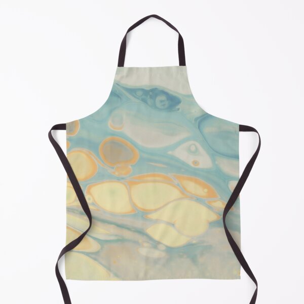 Item preview, Abstract Blue Orange Fluid Art Design designed and sold by BuckaBaby.