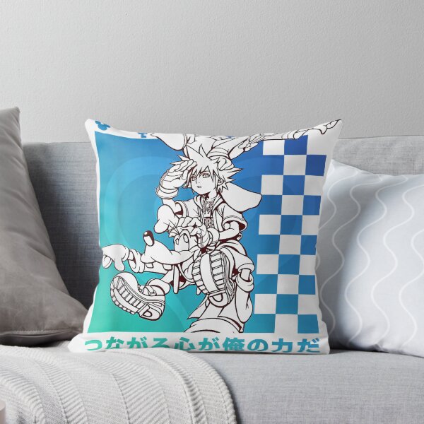 Item preview, Funny Art 0Kingdom Hearts Sora Donald Goofy Kanji Checkerboard designed and sold by megaPrint.