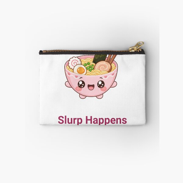 Item preview, Slurp Happens Cute Kawaii Ramen Bowl designed and sold by BoosterShop.