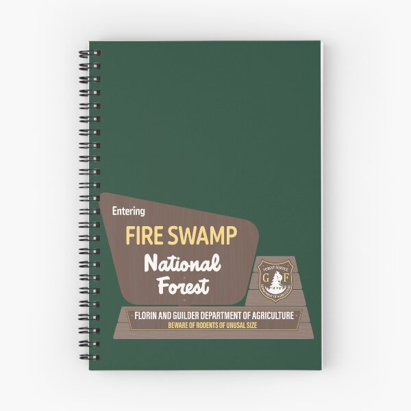 Item preview, Fire Swamp National Forest - The Princess Bride designed and sold by Emsimonsen.