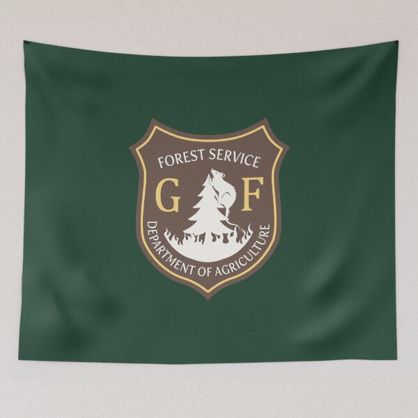 Item preview, Fire Swamp National Forest - The Princess Bride designed and sold by Emsimonsen.