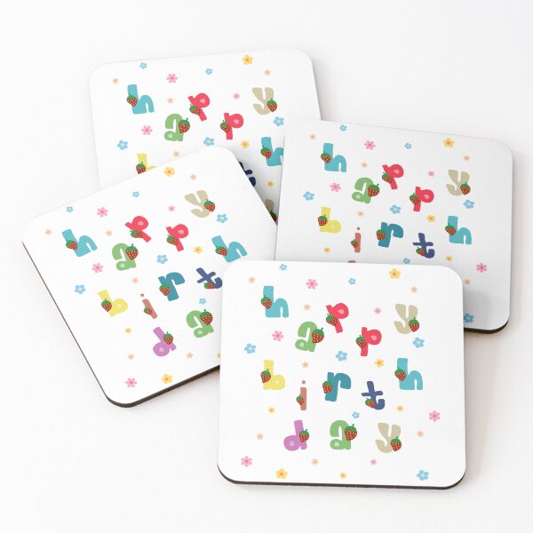 Item preview, Sweet Strawberry Birthday Card - Cute Colorful Flowers designed and sold by Kimagure13.