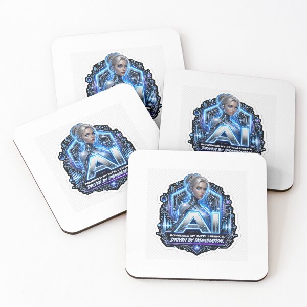 Item preview, AI Powered by Intelligence Driven by Imagination designed and sold by Arts121.