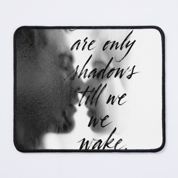Item preview, Dreams are only shadows till we wake – Minimalist Black and White Art Poster designed and sold by Nakrisa.