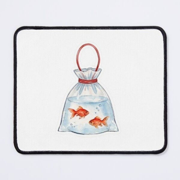 Item preview, Kingyo Goldfish Bag - Watercolor Japanese Summer - Fashion & Sticker Art designed and sold by asumintjapan1.