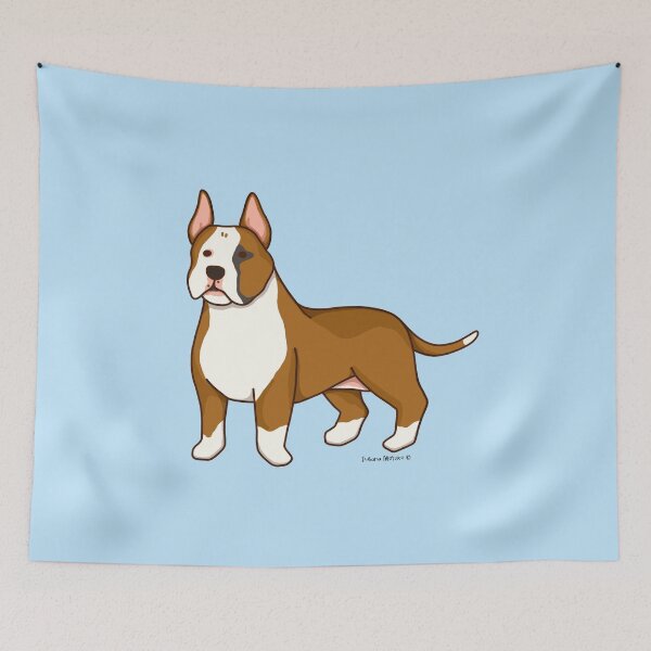 Item preview, American Staffordshire Terrier Dog designed and sold by julianamotzko.