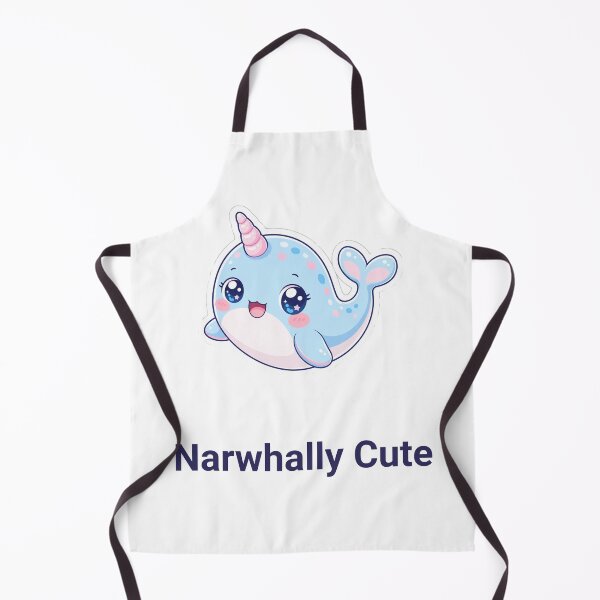 Item preview, Narwhally Cute Sweet Kawaii Narwhal with Saying designed and sold by BoosterShop.