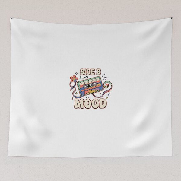 Item preview, Side B Mood Retro Floral Cassette designed and sold by GoofyShopp.
