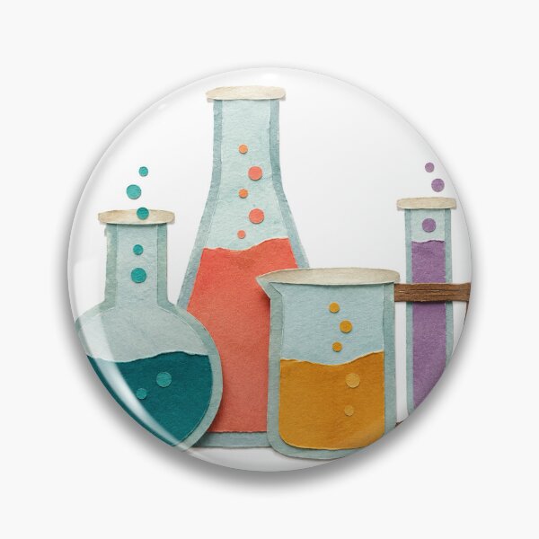 Item preview, Chemistry Lab Glassware Flasks and Test Tubes designed and sold by eignvalue.