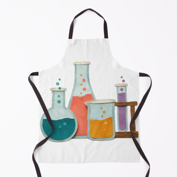 Item preview, Chemistry Lab Glassware Flasks and Test Tubes designed and sold by eignvalue.