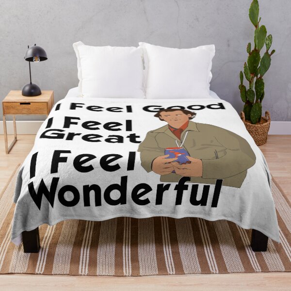 Item preview, "I Feel Good. I Feel Great. I Feel Wonderful." | What About Bob Movie Inspired Design designed and sold by All in Good Fun.
