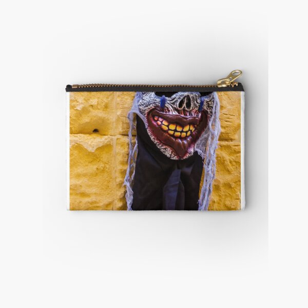 Item preview, Creepy Halloween Skull Mask With Grinning Teeth Hanging On Yellow Wall For Decoration designed and sold by Nmallia.