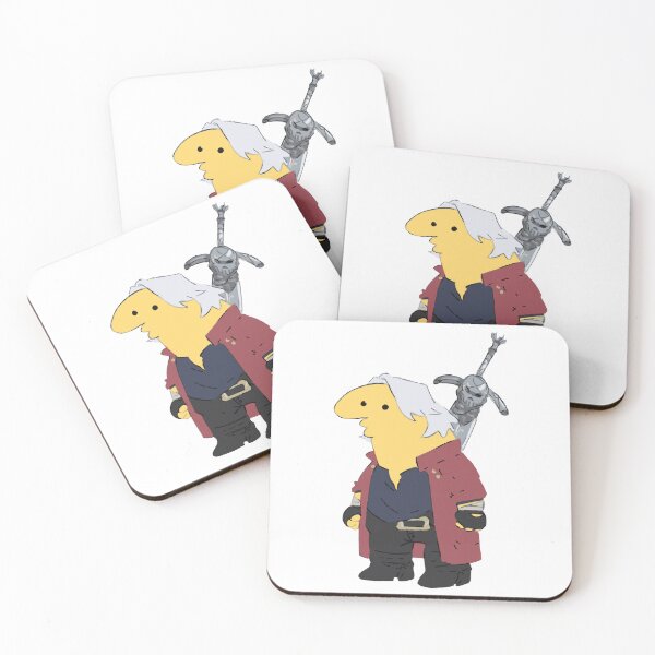Item preview, Charlie x Dante Mashup | Smiling Friends x Devil May Cry | Funny Crossover Artwork designed and sold by GeekMix.
