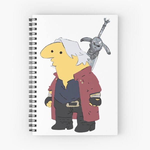 Item preview, Charlie x Dante Mashup | Smiling Friends x Devil May Cry | Funny Crossover Artwork designed and sold by GeekMix.