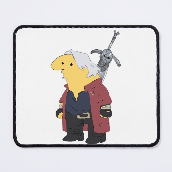 Item preview, Charlie x Dante Mashup | Smiling Friends x Devil May Cry | Funny Crossover Artwork designed and sold by GeekMix.