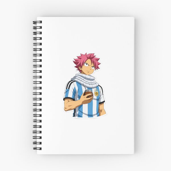 Item preview, Natsu argentino sticker designed and sold by Manga Cafe.