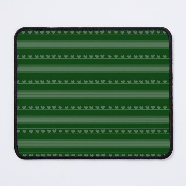 Item preview, Dark Green Hearts in Stripes designed and sold by KSimpson838.