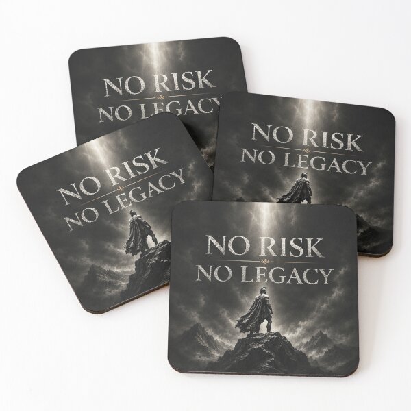 Item preview, No Risk No Legacy | Warrior Mindset & Success Inspiration designed and sold by GXX Agency.