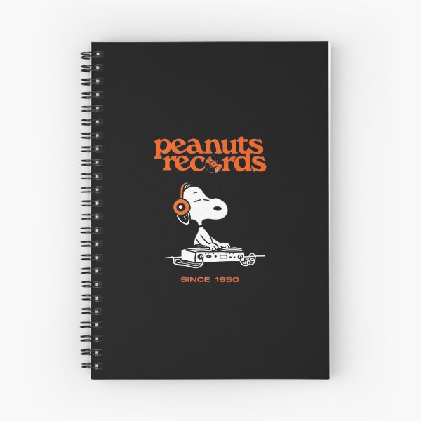 Item preview, Retro Peanuts Records DJ Snoopy Headphone designed and sold by Gbriel3.