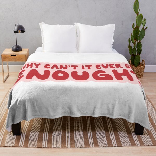 Item preview, Why Can't It Ever Be Enough Olivia Rodrigo Song Cure Lyrics designed and sold by Aesthetic Crew.