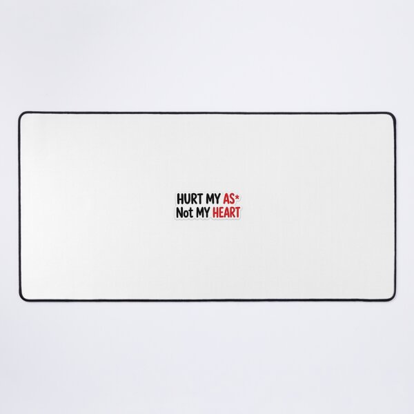 Item preview, Hurt My As* Not My Heart Sticker | Funny Attitude Quote | Bold Typography Sticker** designed and sold by Doodlynx.